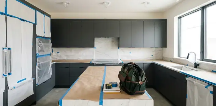 Renovation privacy and controlled access